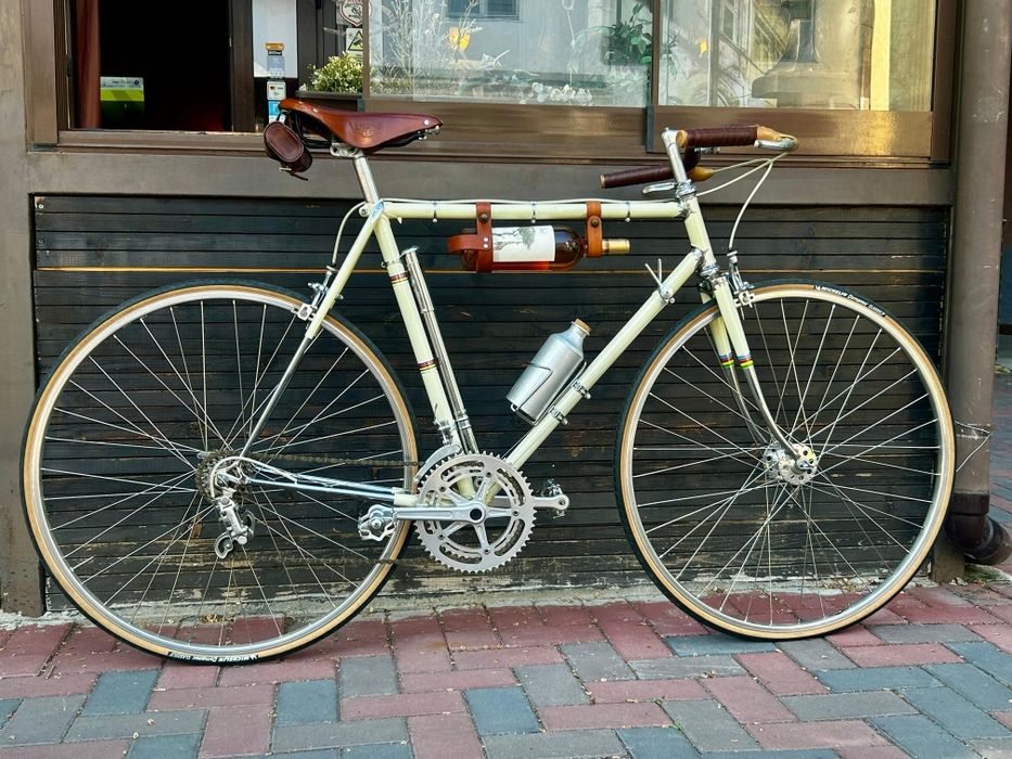 Cursiera vintage de oras/ Cafe Cruiser/ Cafe racer/ Campagnolo/ Brooks