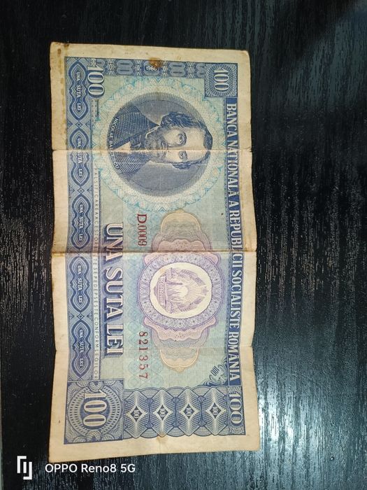 Vând UNA SUTA LEI / AN 1966