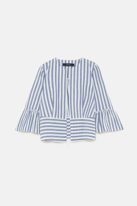 Двойка в полоску zara