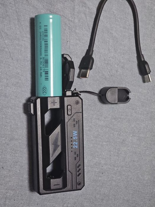 Повербанк 5000mah, акб 21700, 22,5w