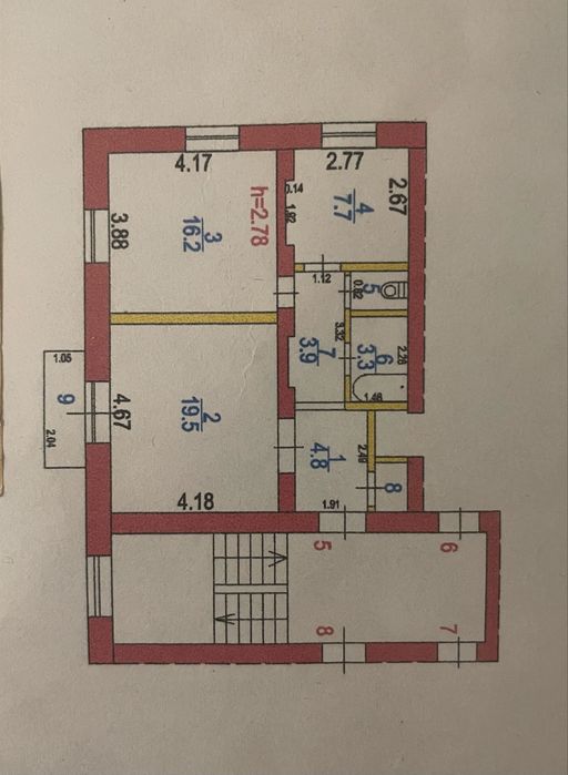 2-комн. продается в г.Абае Карагандинской обл.