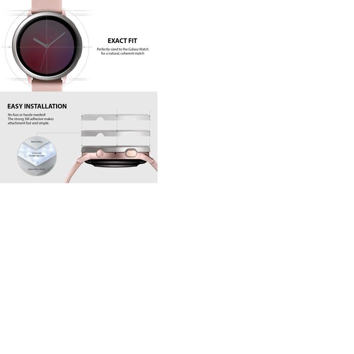 Huse protectie SAMSUNG Galaxy WATCH Active 2 diagonala 44mm noi