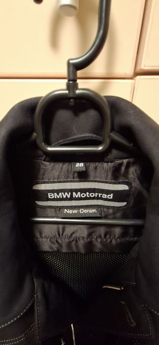 Geaca moto BMW Denim/Blugi pentru barbati, gri - BMW Motorrad - marime L/XL