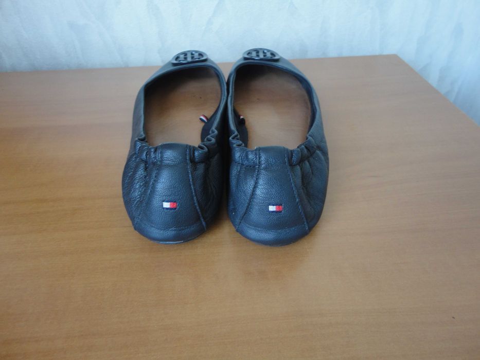 N38 Tommy Hilfiger/естествена кожа/дамски балерини