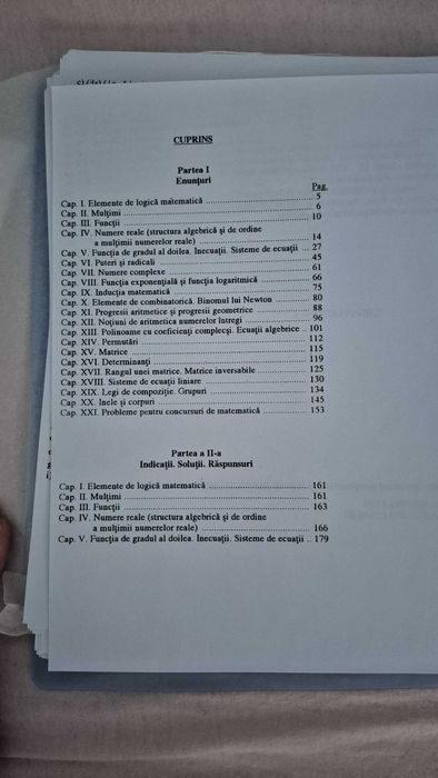 Culegere de Probleme pentru Liceu Constantin Nastasescu