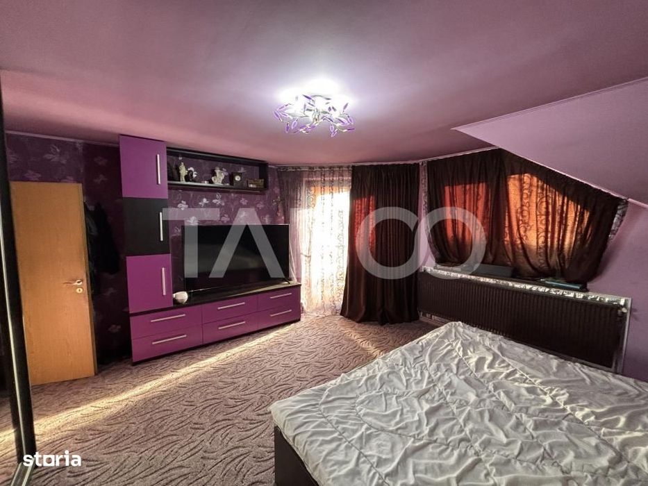 Casa individuala cu 5 camere +spatiu comercial  3 bai Sibiu