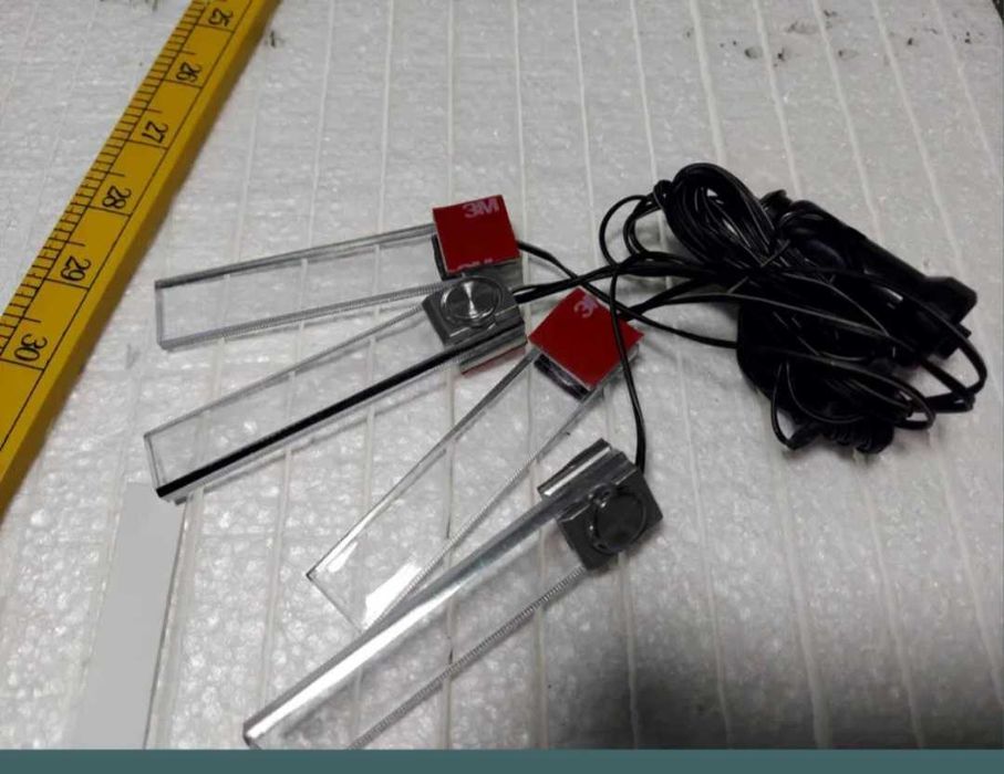 Set accesorii auto: inele bord, lumini ambientale, emblema, tweeter