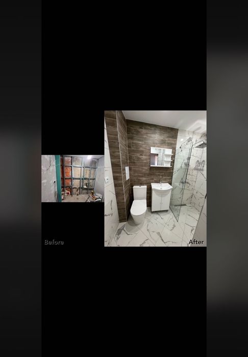Майстор. Ремонт и изграждане на бани до ключ!