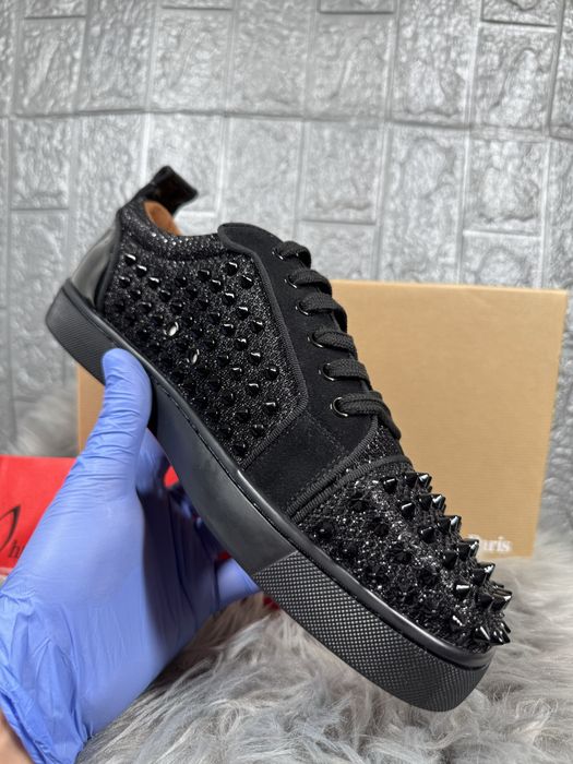 Christian Louboutin Negru Black Low Cutie