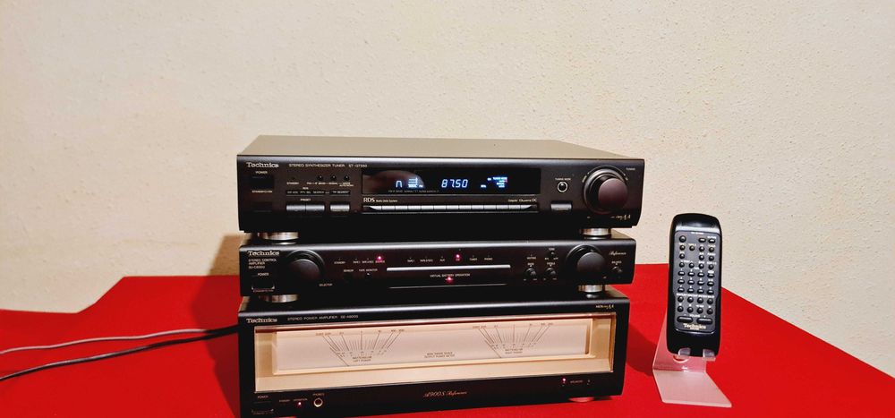 Technics SE A 900 S+ Preamp SU C 800 U Tuner ST GT 550