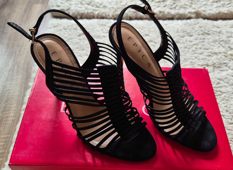 Sandale negre Epica