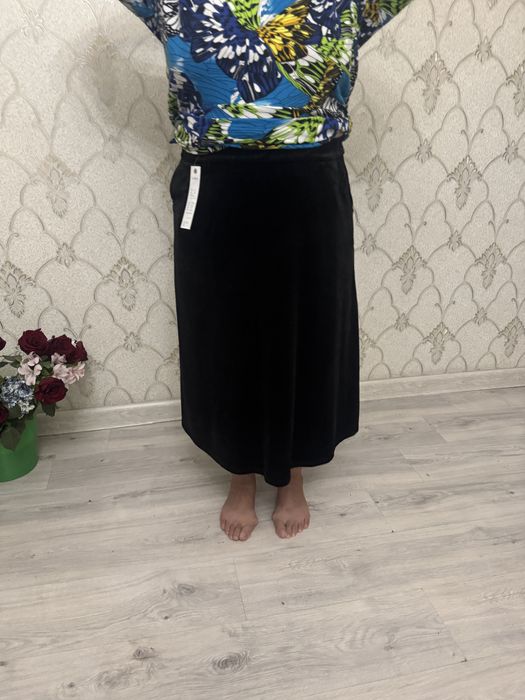 Юбка из бархата 10000