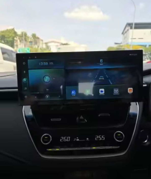 Carplay Android auto ecran  mare Toyota Corolla NOU!
