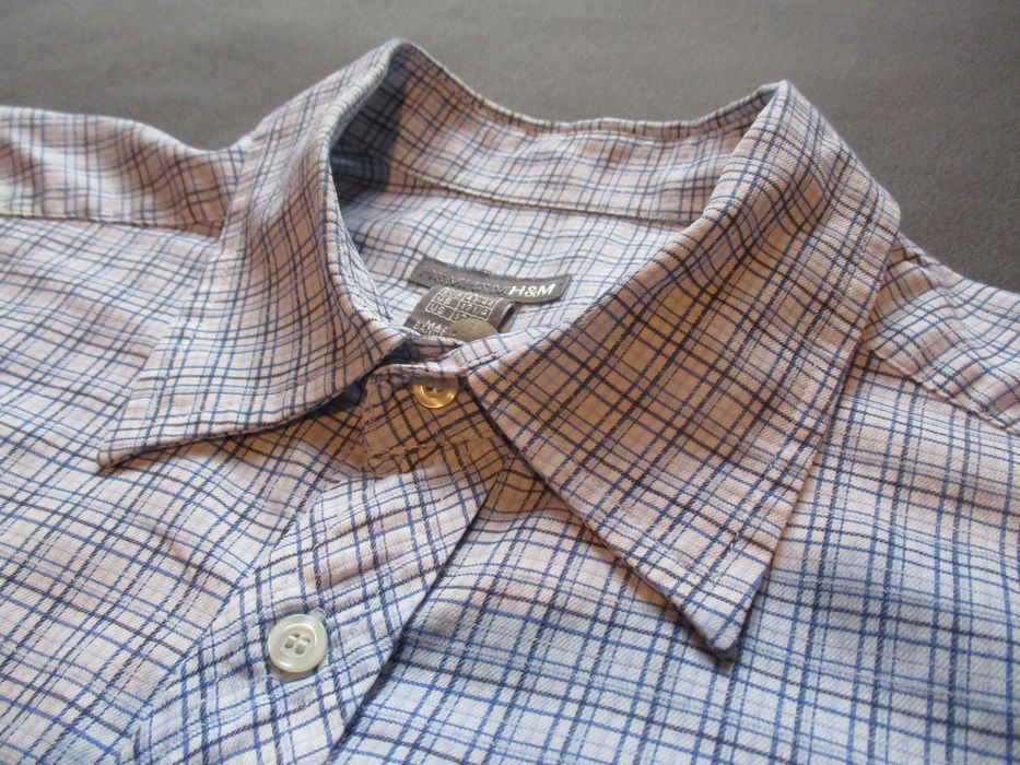Cămașă H&M, mânecă scurtă, mărimea XL, bumbac, nepurtată