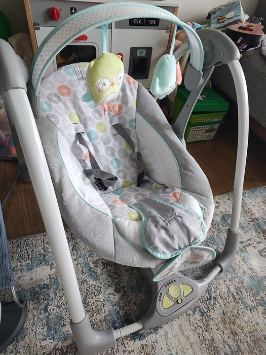 Бебешка люлка с батерии