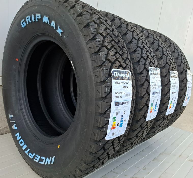 225/75 R16, 108T, GRIPMAX, Inception A/T, Anvelope All Terain M+S