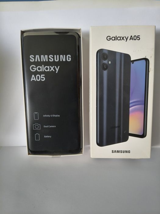 Samsung Galaxy A05 negru - nou full box