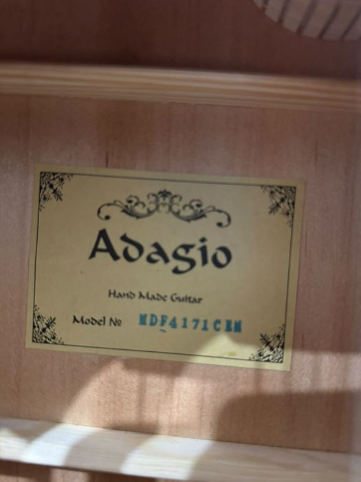 Гитара   adagio.