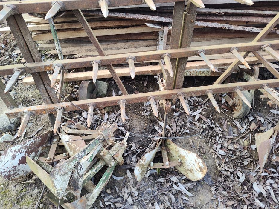 Greblă după tractor