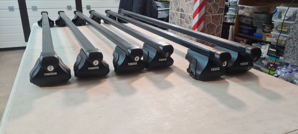 Универсални thule-греди-релси-бягажник