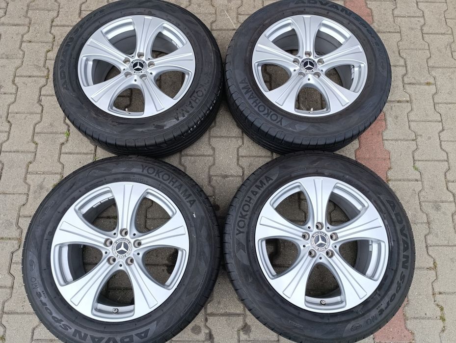 Jante originale Mercedes GLC W 253, 18''cu anvelope de vara