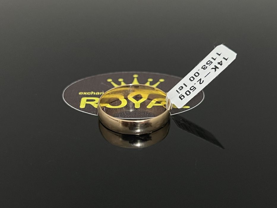Bijuteria Royal CB : Inel stil Verigheta aur 14k 2,50gr