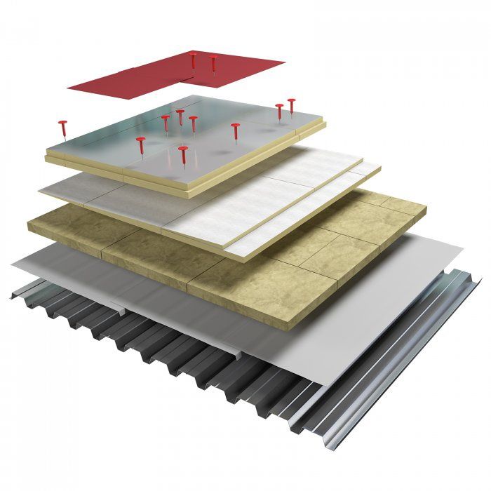 Монтаж ПВХ мембрана гидроизоляция