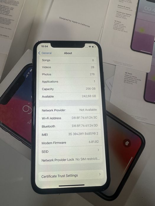 Iphone x 256gb !