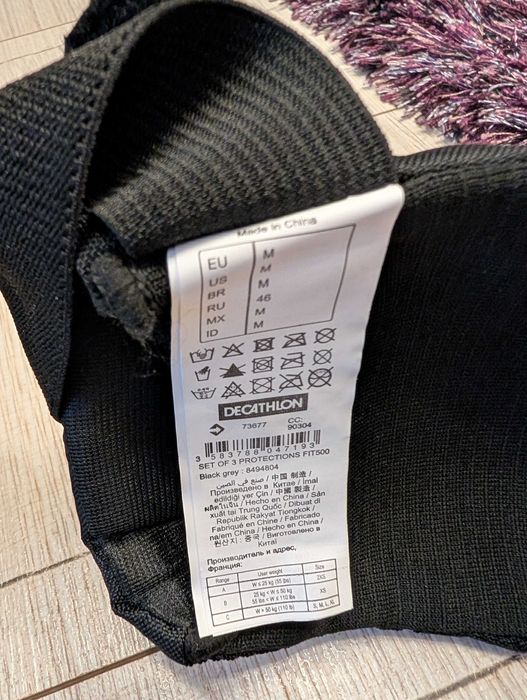 Set 3 perechi protecţii role / adolescenți