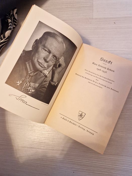 Seekt carte veche nemteasca