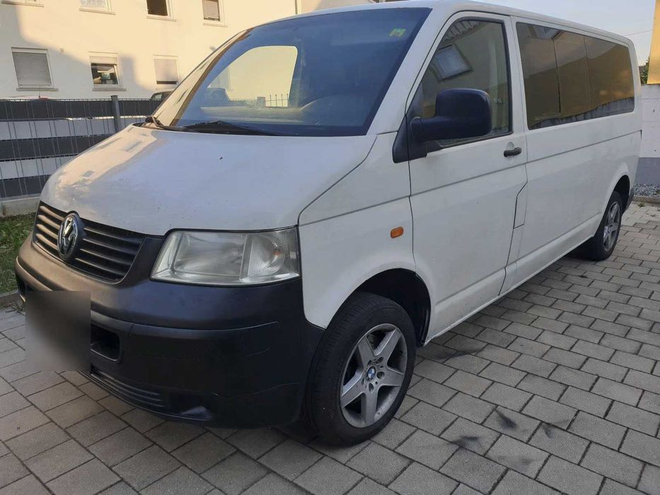 Volkswagen T5 Transporter 2.5 TDI 130 CP Long, 2006, 8 locuri