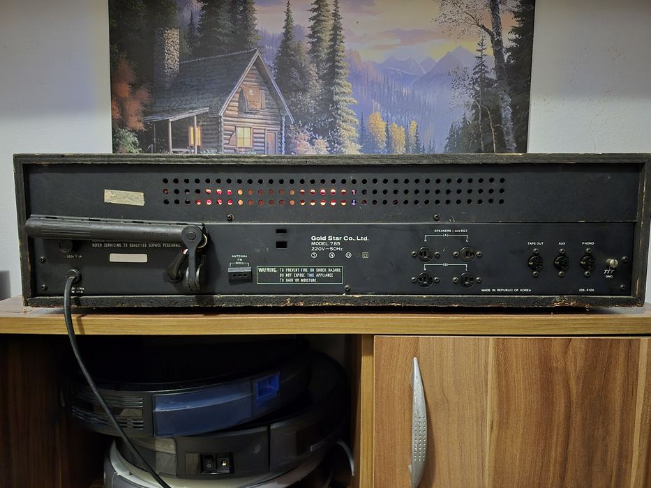 Gold Star Amplituner stereo caset