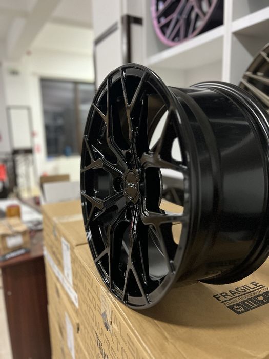 Jante R17 4x100 Arceo M Noi Dacia Logan Sandero Stepway Renault Clio Megane Captur Twingo Opel Corsa VW Polo Seat Ibiza Skoda Fabia