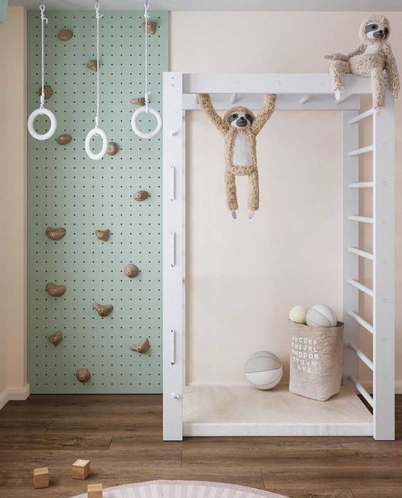 Детские скалодромы для дома