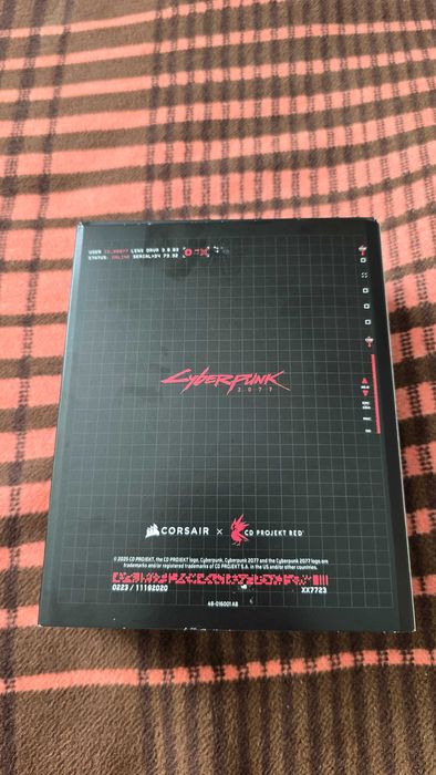 Избеляла Corsair M75 WIRELESS Lightweight RGB Gaming Mouse - Cyberpunk 2077: Arasaka Edition Безжична мишка