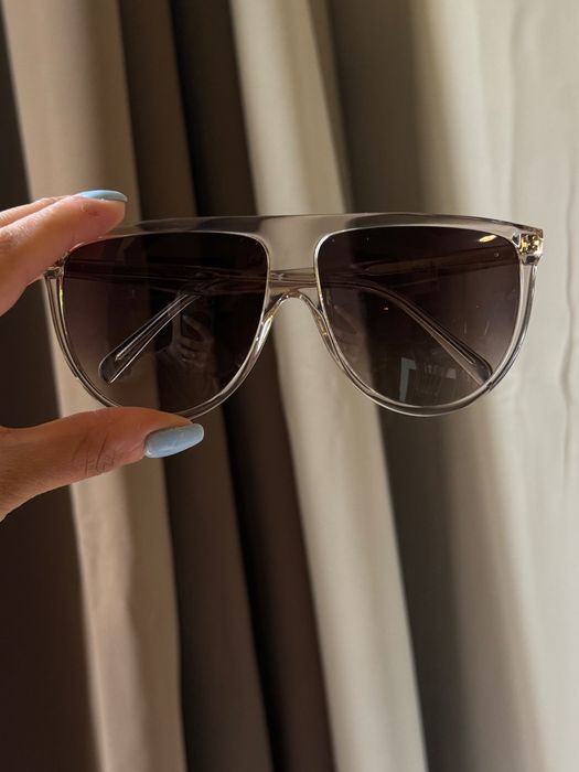 Унисекс слънчеви очила Celine Aviator в кафяв цвят/ Оригинални слънчеви очила CELINE CL40061IN