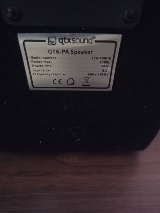 Set boxe profesionale plus statie technics