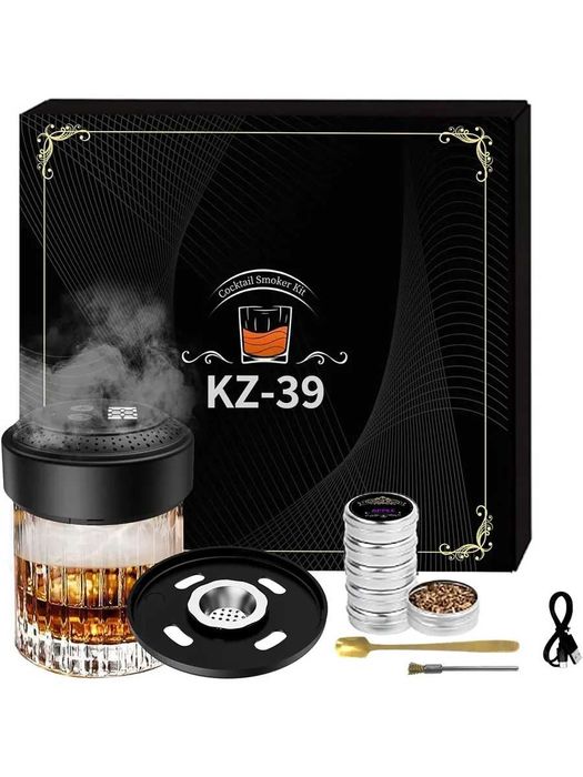 Подарок близким людям, шефу. Электрический набор для копчения виски