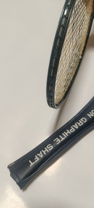 Set rachete badminton competitie  Nero carbon graphite