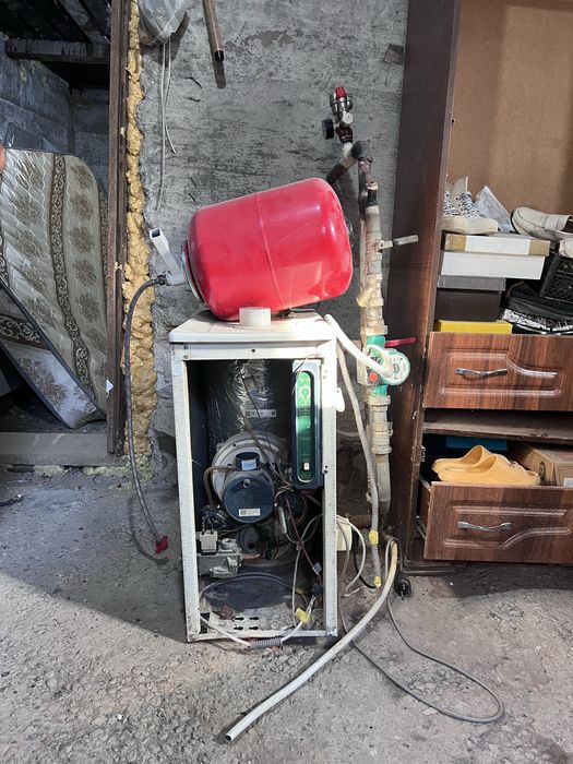 печка газовая стояла на домах