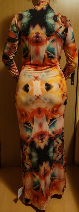Rochie multicolora de ocazie