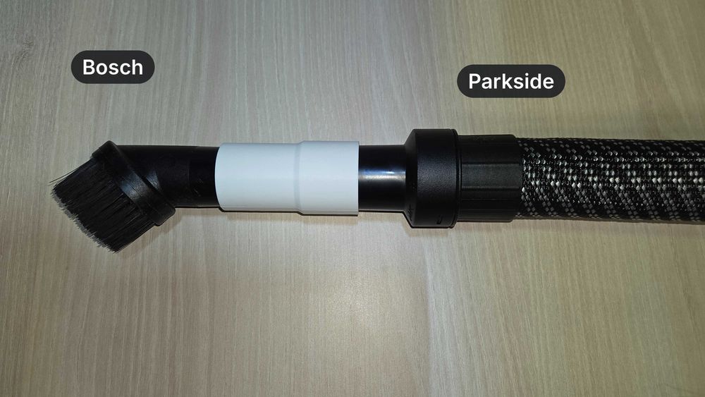 Адаптер за аксесоари Bosch към прахосмукачка Parkside
