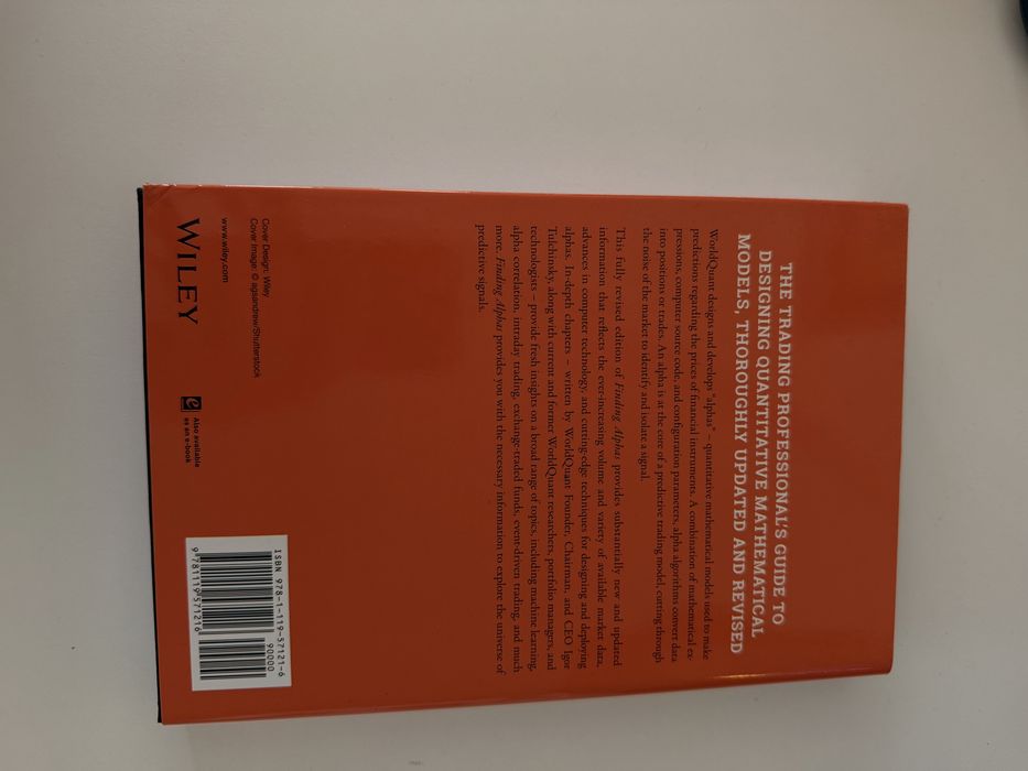 Нова Книга - Finding Alphas  на Igor Tulchinsky