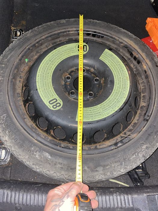 Vand roata rezerva Slim 19” 5x112