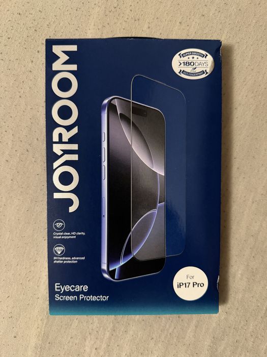 Folie full screen iPhone 17 pro JOYROOM 9H