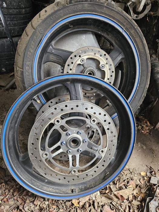 Джанти за Honda Hornet с дисковете