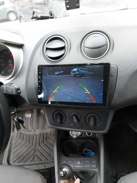 Navigatie Android Seat Ibiza 2009-2013 Waze YouTube USB casetofon