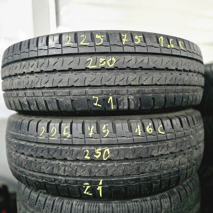 2x 225/75/16C VARA KLEBER 2021 Stare ca noi