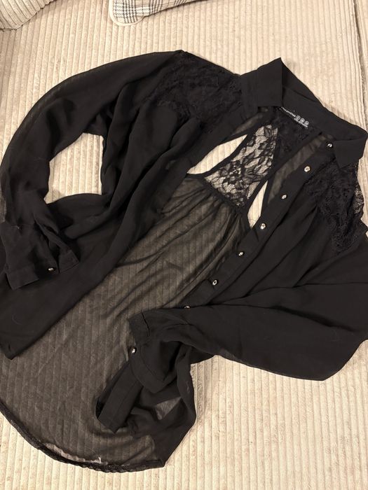 Блузи, ризи, пуловери и кроп топове с дълъг ръкав