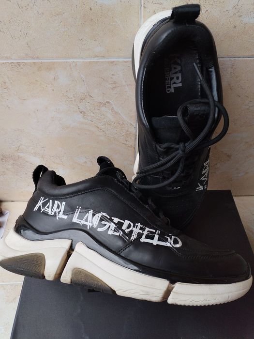 karl lagerfeld kl51710-000 - страхотни мъжки кецове 43